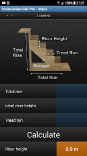 Construction Calculator Pro Tangkapan layar