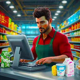 スーパーマーケット店舗シミュレーター supermarket Mod Apk