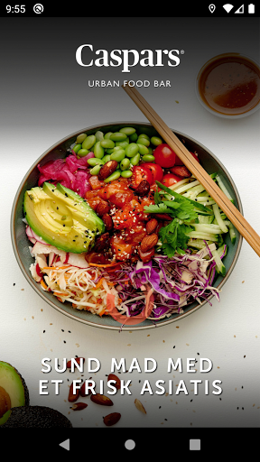 Android application Caspars Urban Food bar screenshort