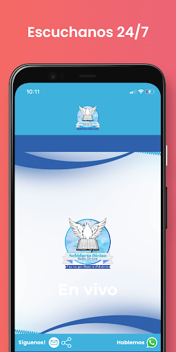 Android application Radio Sabiduría Divina screenshort