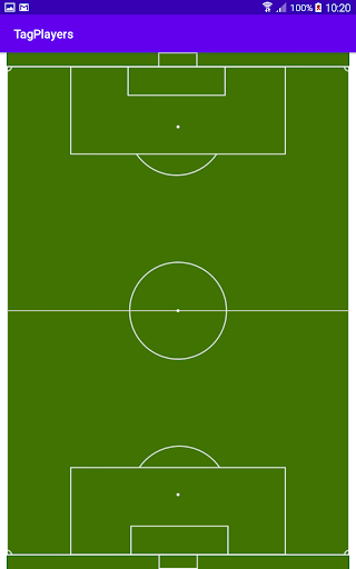 Android application Soccer Tag Player Events screenshort