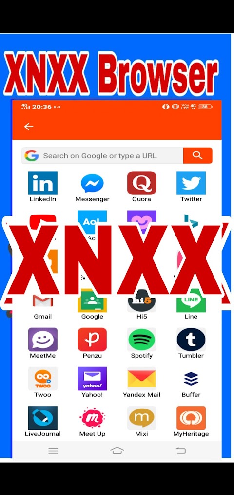 XNX Browser-XNX Video Social Media Sitesのおすすめ画像2