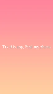 Find my phone by clap - Finder