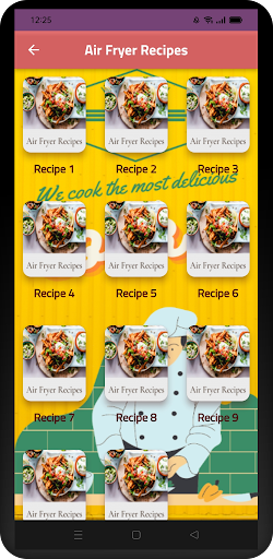 Chef Kitchen Recipes Screen 3
