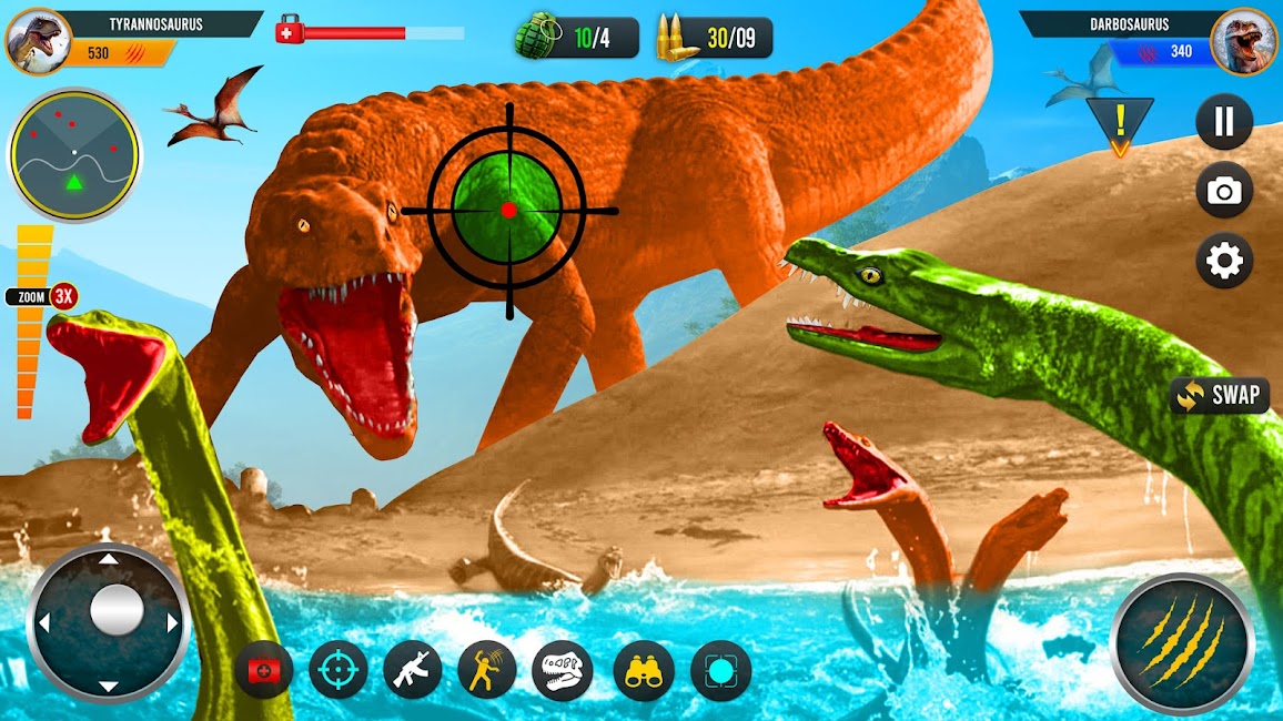 download Real Dinosaur Shooting Mod APK