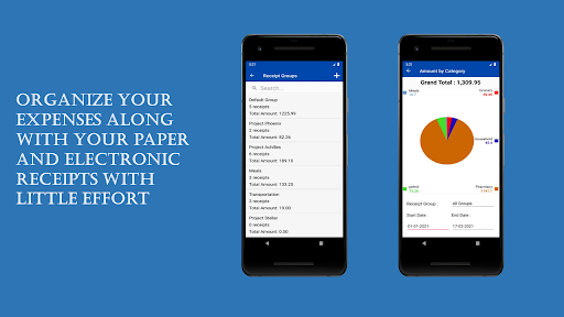 Android application EzExpenz: Expense Management screenshort