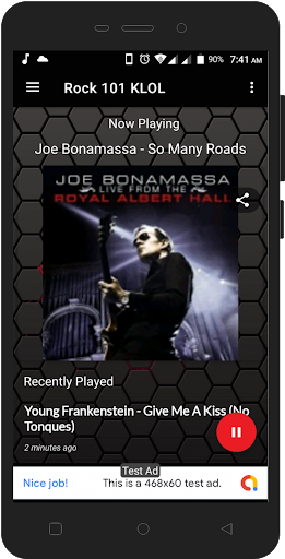 Android application Rock 101 KLOL & Z Rock KKZR screenshort