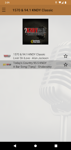 1570 KNDY-AM. Screen 2