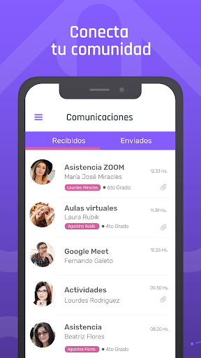 Android application Andrómeda screenshort