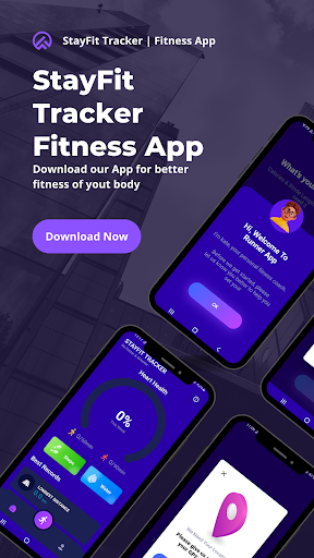 Android application StayFit Tracker | Fitness App screenshort
