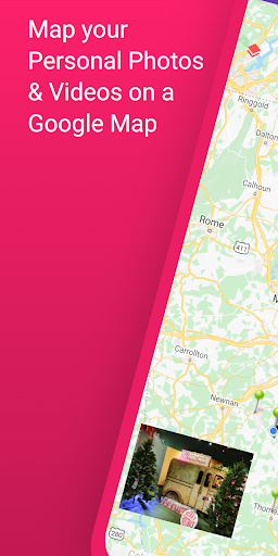 Android application Map Photos screenshort