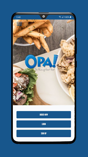 Android application OPA! of Greece screenshort