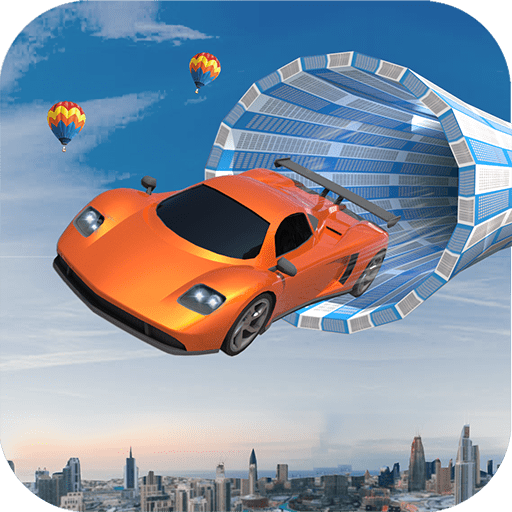 super car stunt racing game 3D