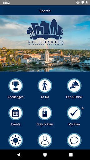 Android application Travel St. Charles screenshort