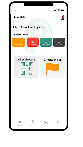 Pata Parking Owners Screen 2