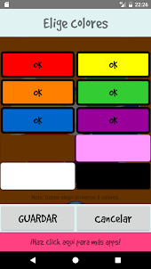 Ruleta Colores