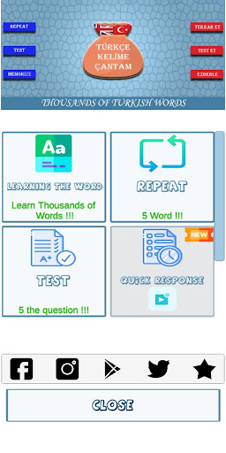 Learn Turkish Free App - v1.9