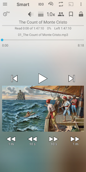 Smart AudioBook Player capturas de pantalla