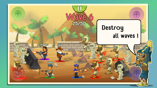 Four guys & Zombies: 4 players Screen 3