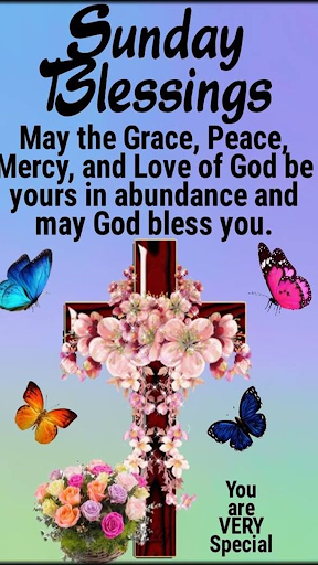 Android application Happy Morning Sunday Blessings screenshort