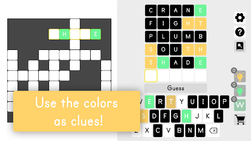 Android application Crosswordle screenshort
