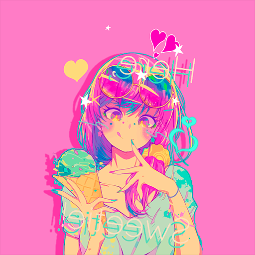 Wallpaper-Sweet Pop Girl logo