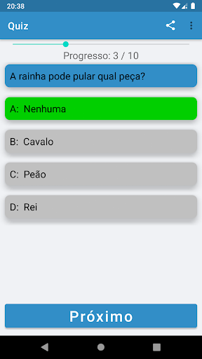 Quiz e manual - Xadrez Básico Screen 2