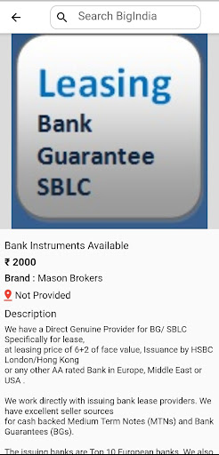 BigIndia.com - India B2B marke