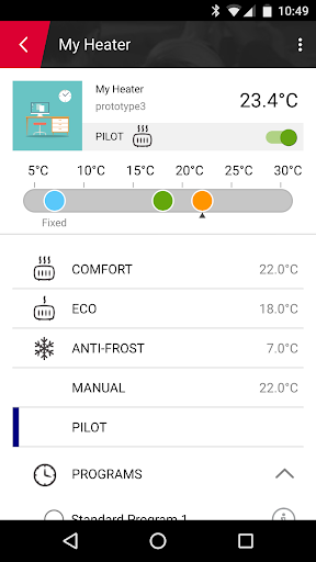 Smart Comfort - Thomson Screen 2