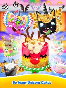 Unicorn Food - Sweet Rainbow Cake Desserts Bakery Screenshot