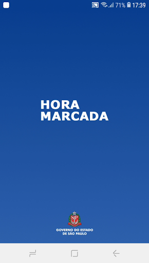 Android application Hora Marcada screenshort