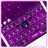 Neon Blue Horoscope Keyboard icon