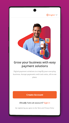 Android application genie business screenshort