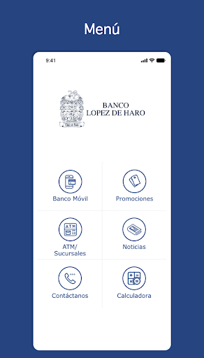 Banco López de Haro, Móvil Ban Screen 2