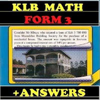 Form  3 Math Notes + Answers