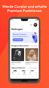 Musixmatch - Songtexte Capture d'écran