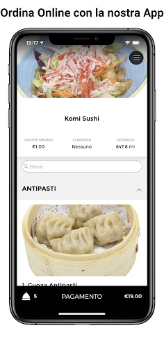 Komi Sushi Screen 2