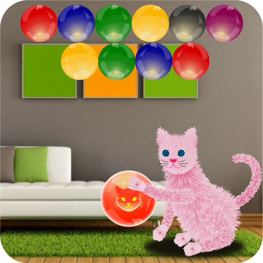 Kitty Bubble Shooter 2018 Header - AppWisp.com