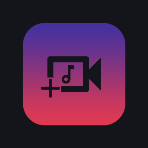 Add Audio to Video - Add Music  Icon
