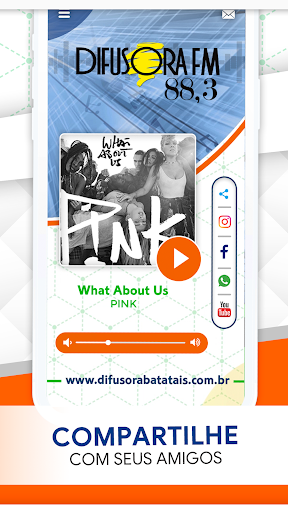 Android application Radio Difusora Batatais screenshort