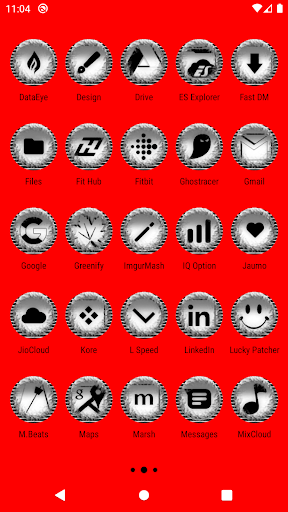 White Icon Pack Style 5 Screen 3
