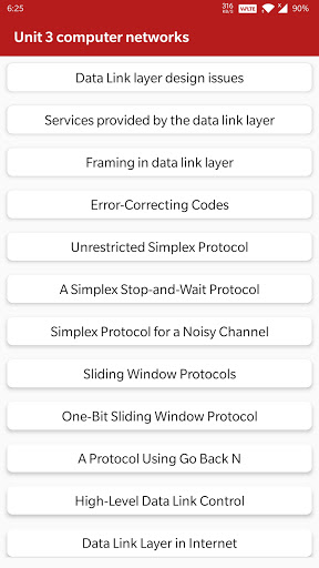 Android application Computer Networks : CN screenshort