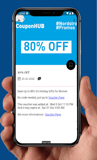 Coupons for Nordstrom Screen 3
