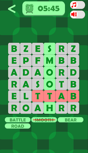 Android application Word Hunter screenshort