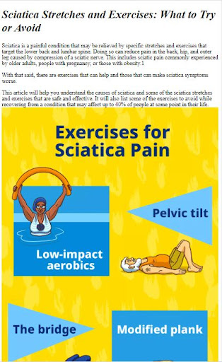 How to Do Exercise fo Sciatica Screen 3