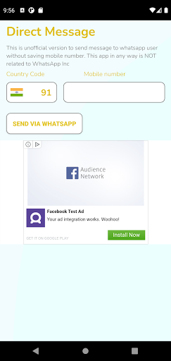 Direct Message Screen 2