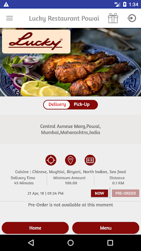 Lucky Restaurant Screen 2