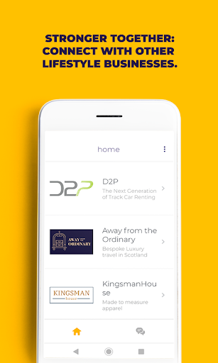 Android application Otium Circle screenshort