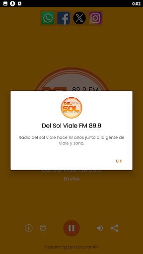 Del Sol Viale FM 89.9 Screen 3
