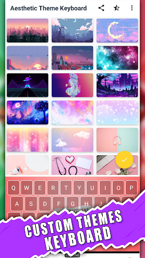 Custom Aesthetic Theme Keyboard
